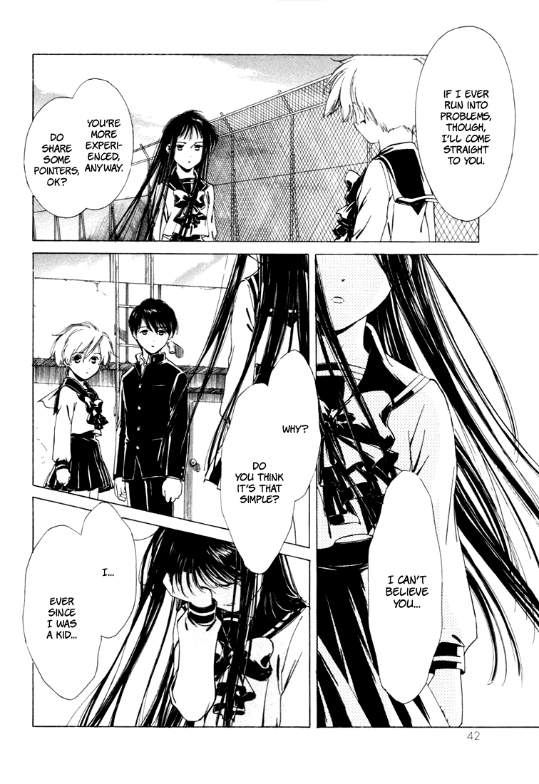 Telepathy Shoujo "Ran" Chapter 1.2 page 45 - Chapter 1 v2 : The New Girl