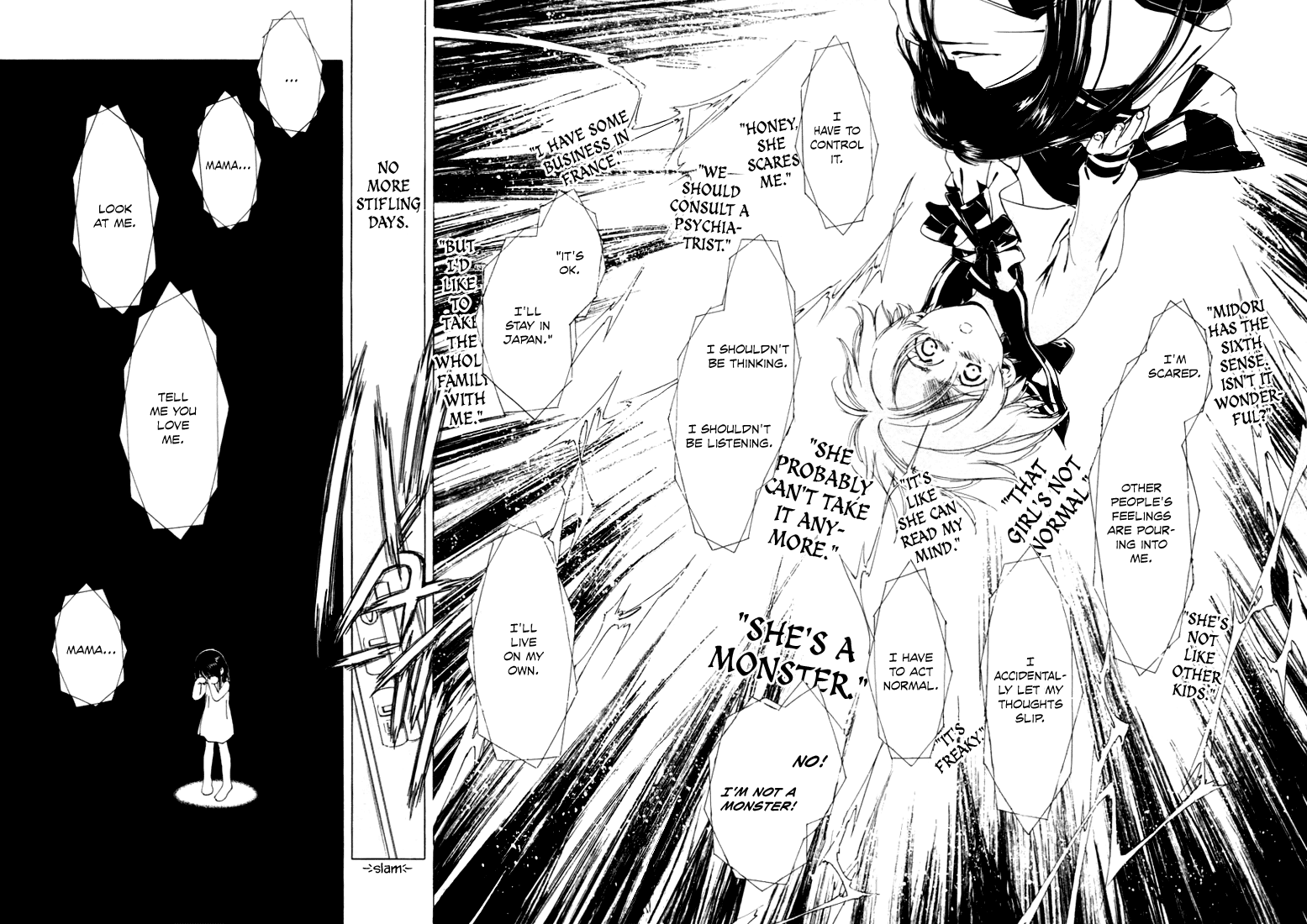 Telepathy Shoujo "Ran" Chapter 1.2 page 47 - Chapter 1 v2 : The New Girl