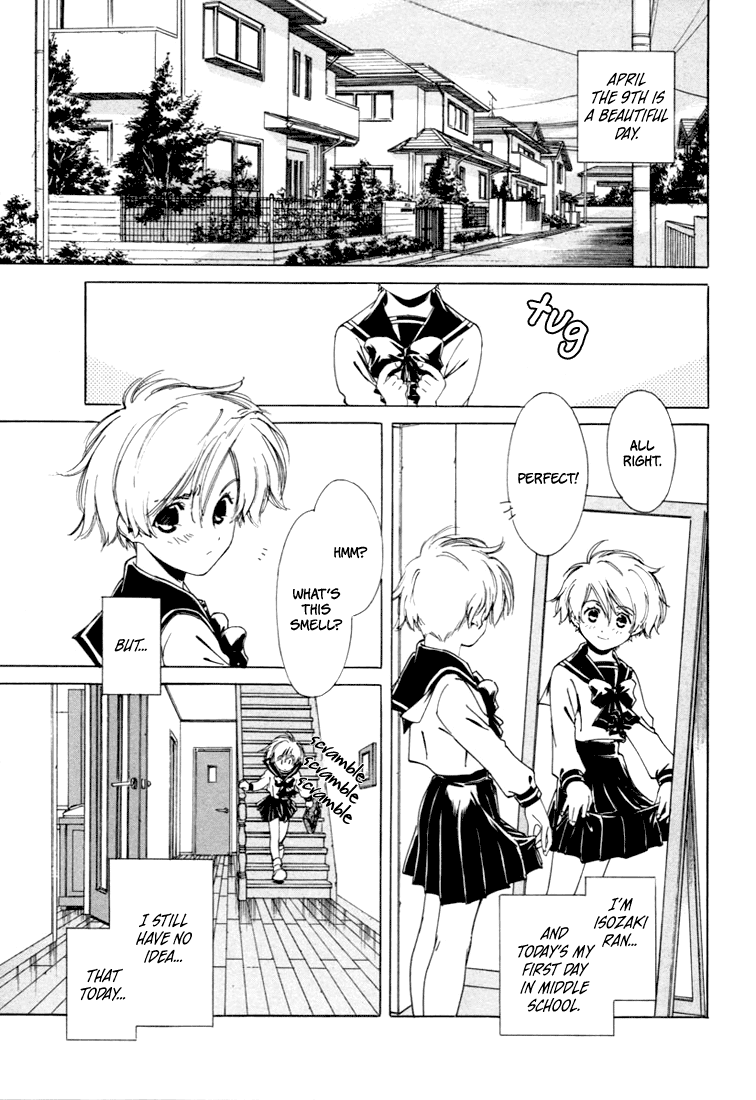 Telepathy Shoujo "Ran" Chapter 1.2 page 8 - Chapter 1 v2 : The New Girl