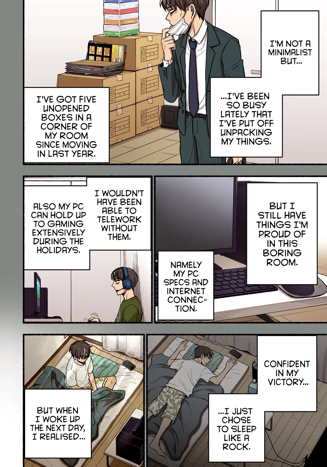 Telework Yotabanashi Chapter 1 page 3 - Chapter 1: Wonderful Teleworking