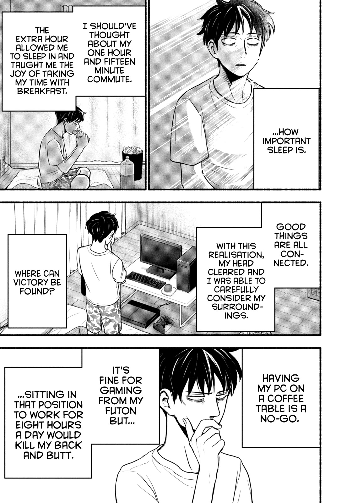 Telework Yotabanashi Chapter 1 page 4 - Chapter 1: Wonderful Teleworking
