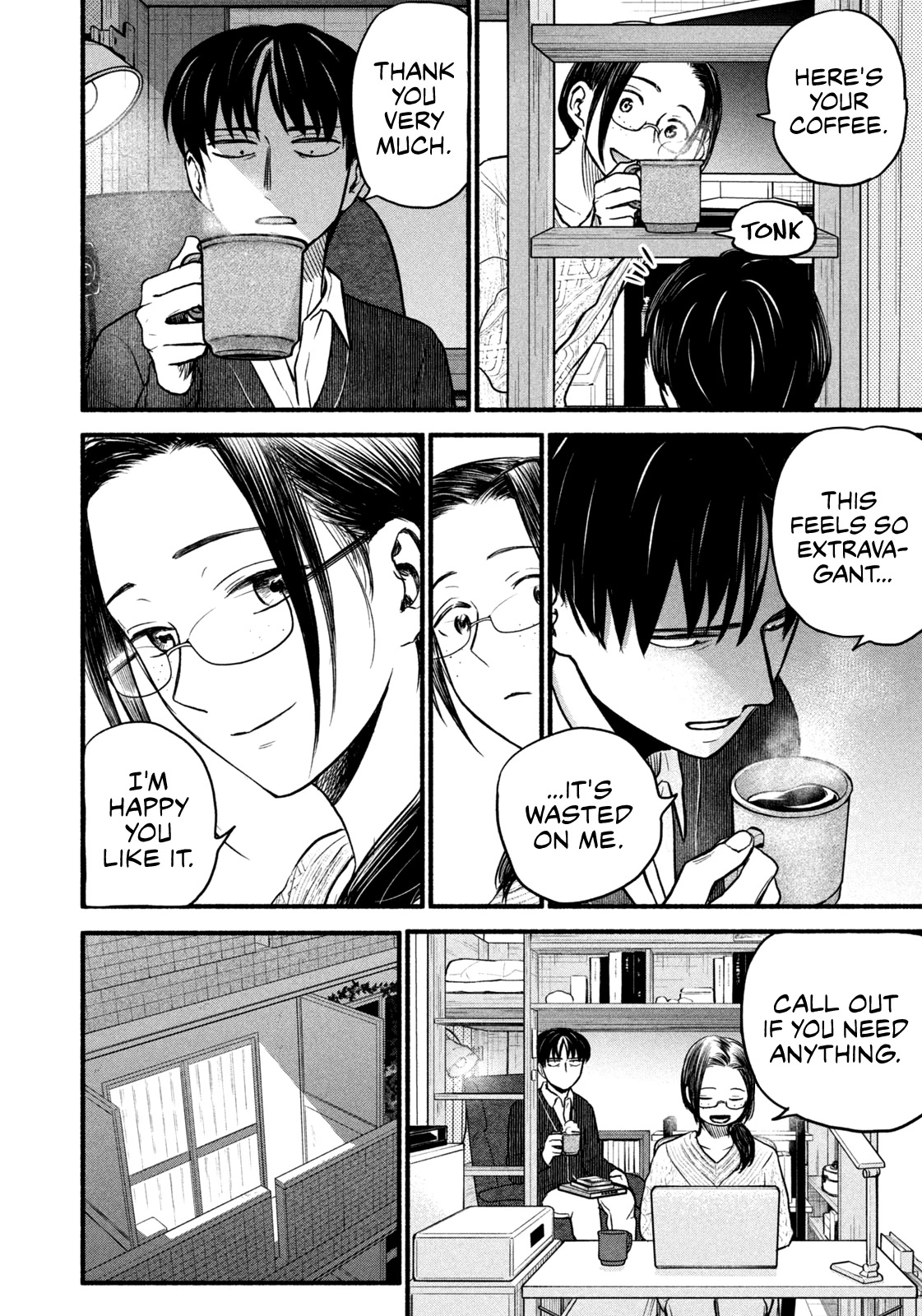 Telework Yotabanashi Chapter 10 page 4 - Chapter 10: Front Lines