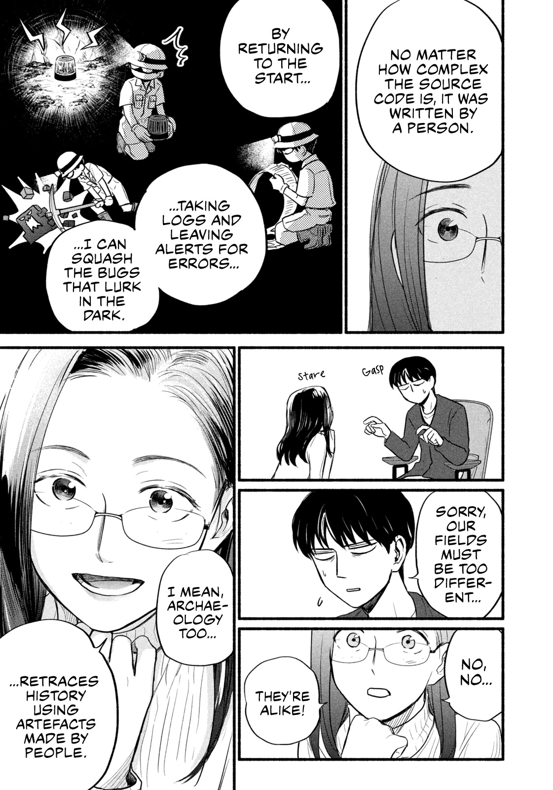 Telework Yotabanashi Chapter 14 page 7 - Chapter 14: Chit-chat
