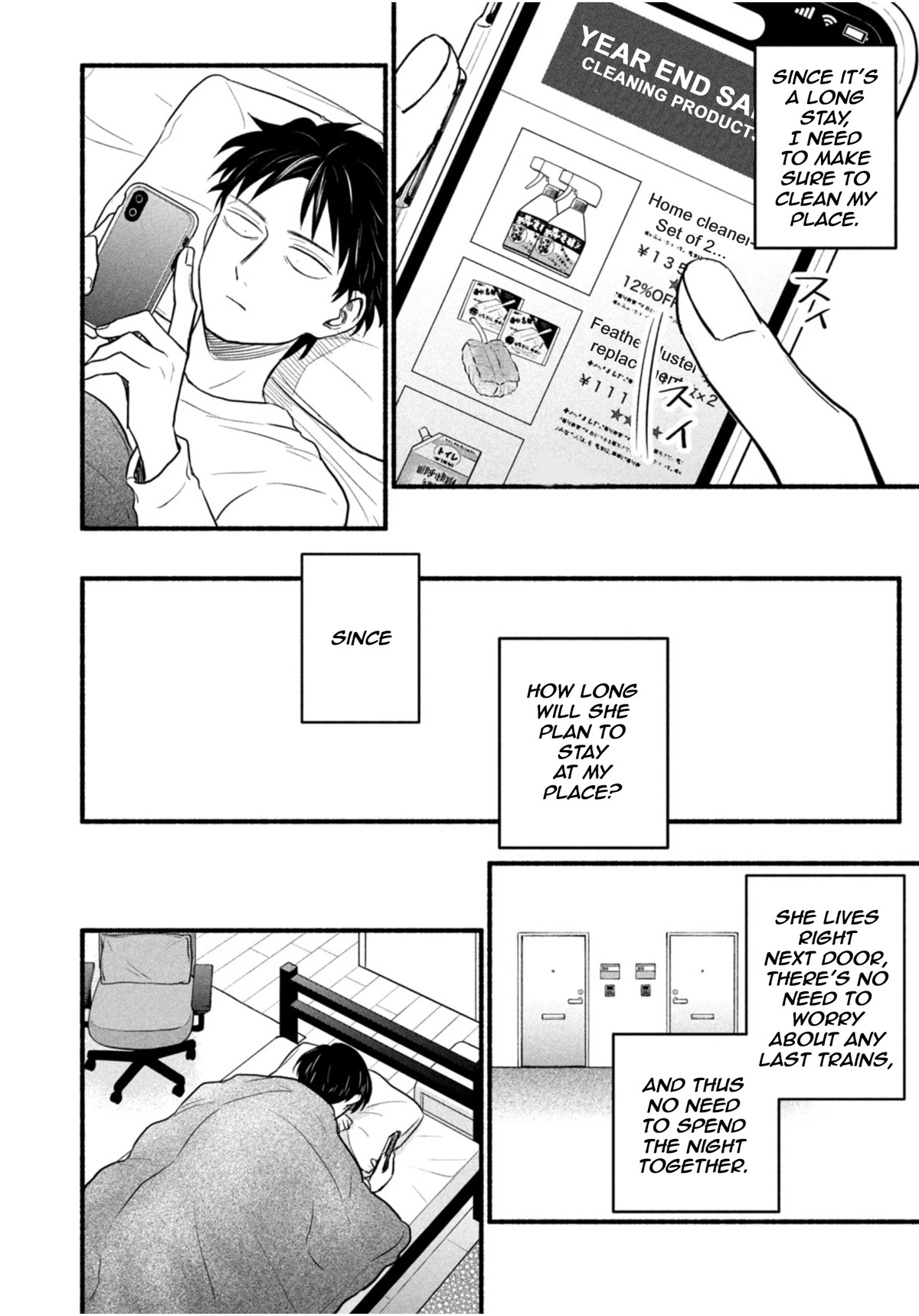 Telework Yotabanashi Chapter 15 page 4 - Chapter 15: Online Order Recommendation