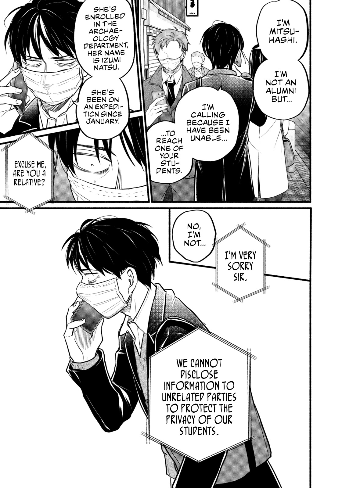Telework Yotabanashi Chapter 18 page 5 - Chapter 18: Waiting
