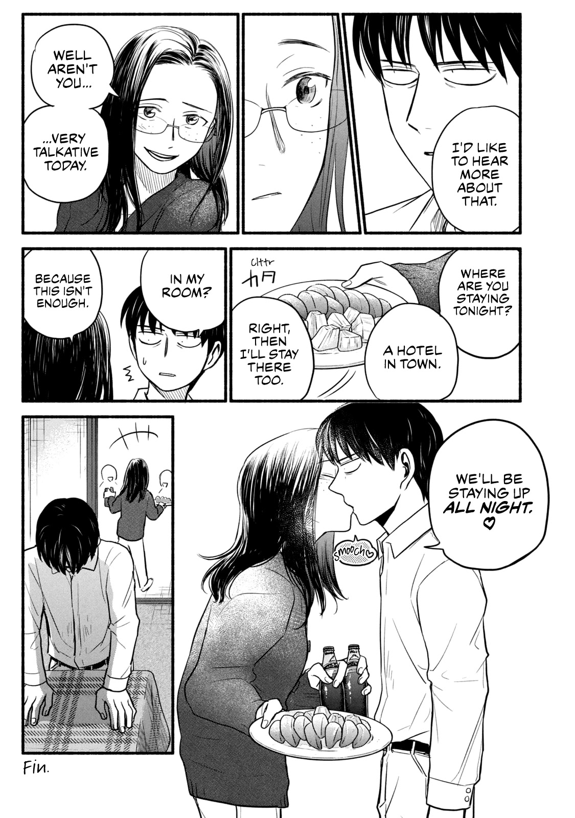 Telework Yotabanashi Chapter 20.5 page 3 - Chapter 20.5: Staying Up Late
