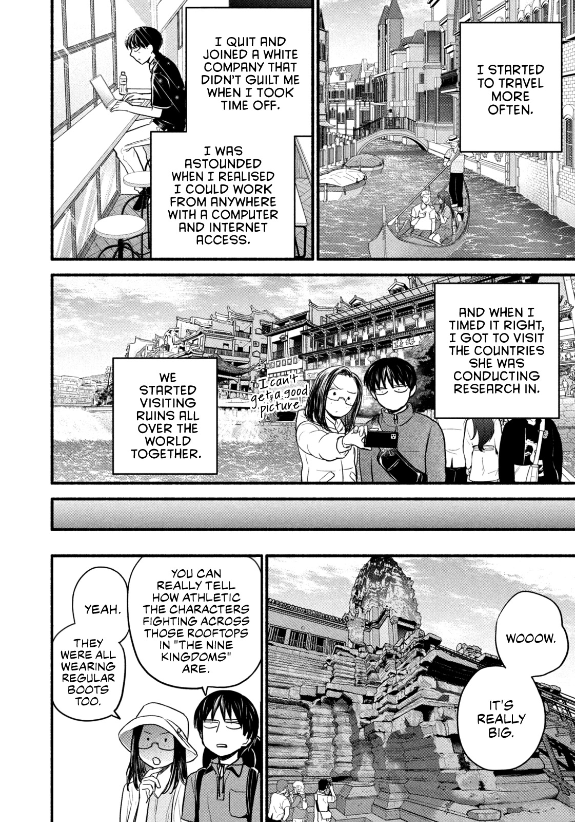 Telework Yotabanashi Chapter 20 page 10 - Chapter 20: Follow Your Heart to Sights That Amaze [END]