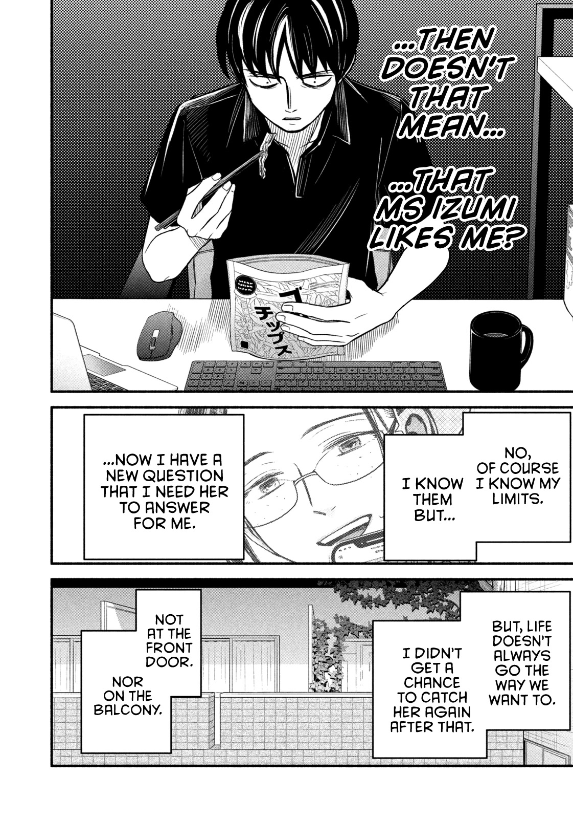 Telework Yotabanashi Chapter 3 page 10 - Chapter 3: Dried Burdock