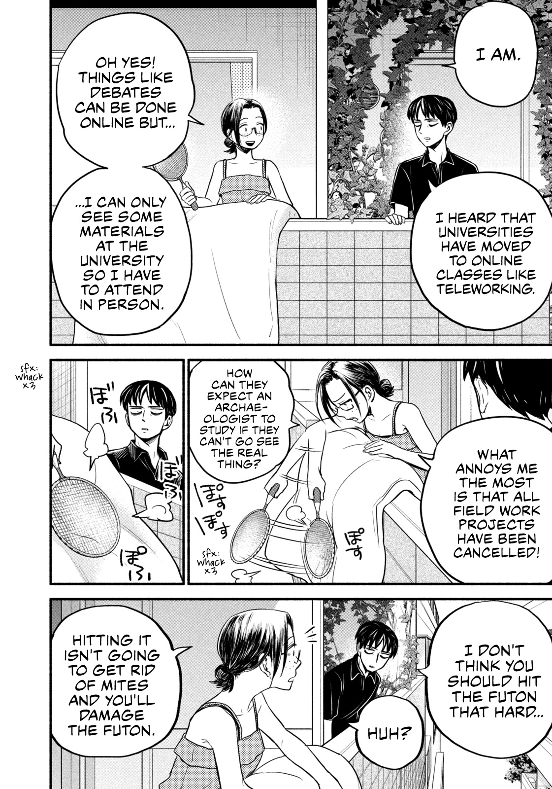 Telework Yotabanashi Chapter 3 page 2 - Chapter 3: Dried Burdock