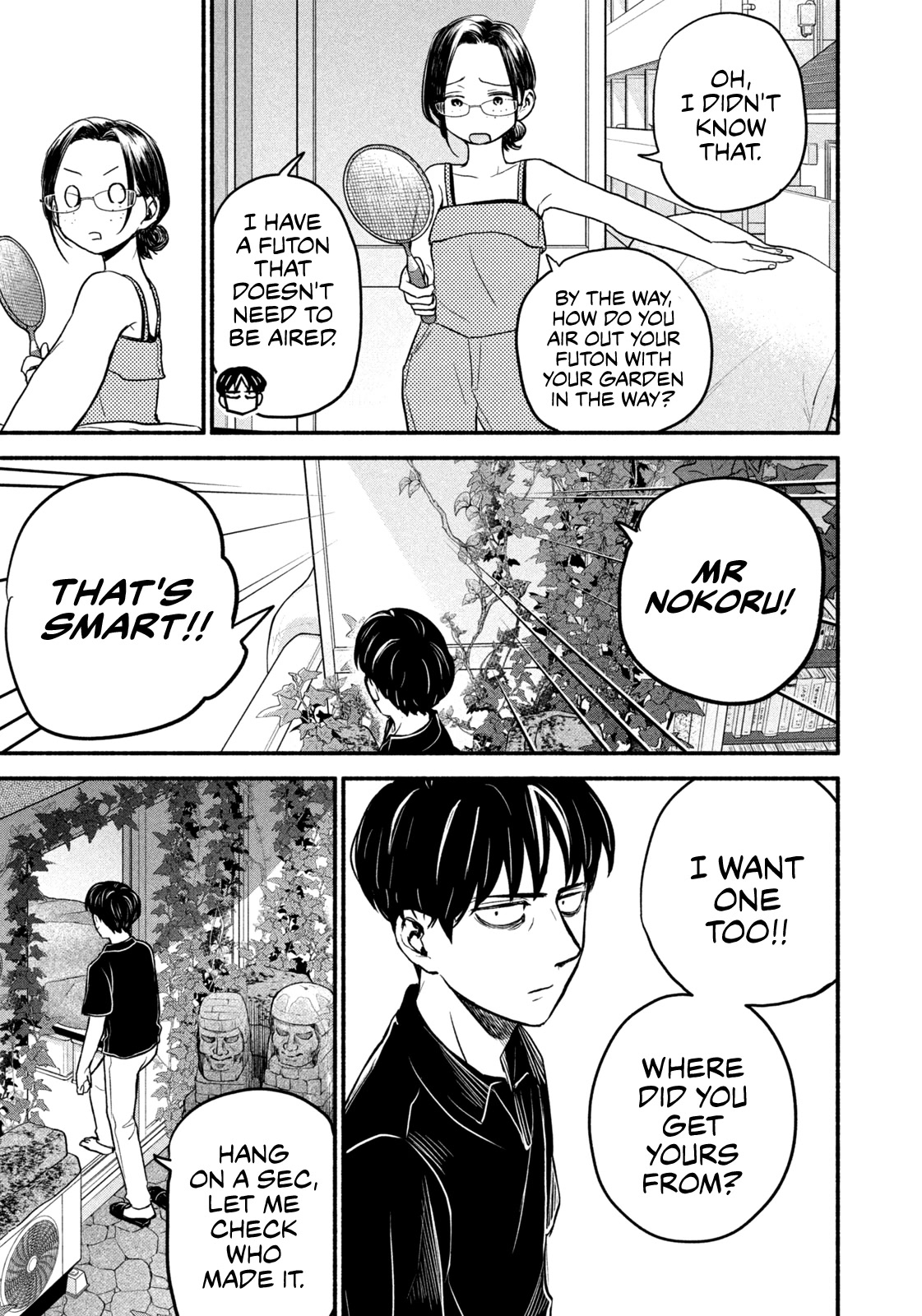 Telework Yotabanashi Chapter 3 page 3 - Chapter 3: Dried Burdock