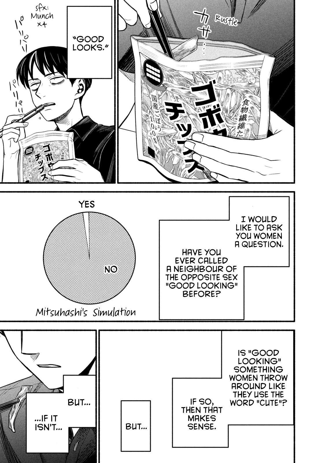 Telework Yotabanashi Chapter 3 page 9 - Chapter 3: Dried Burdock