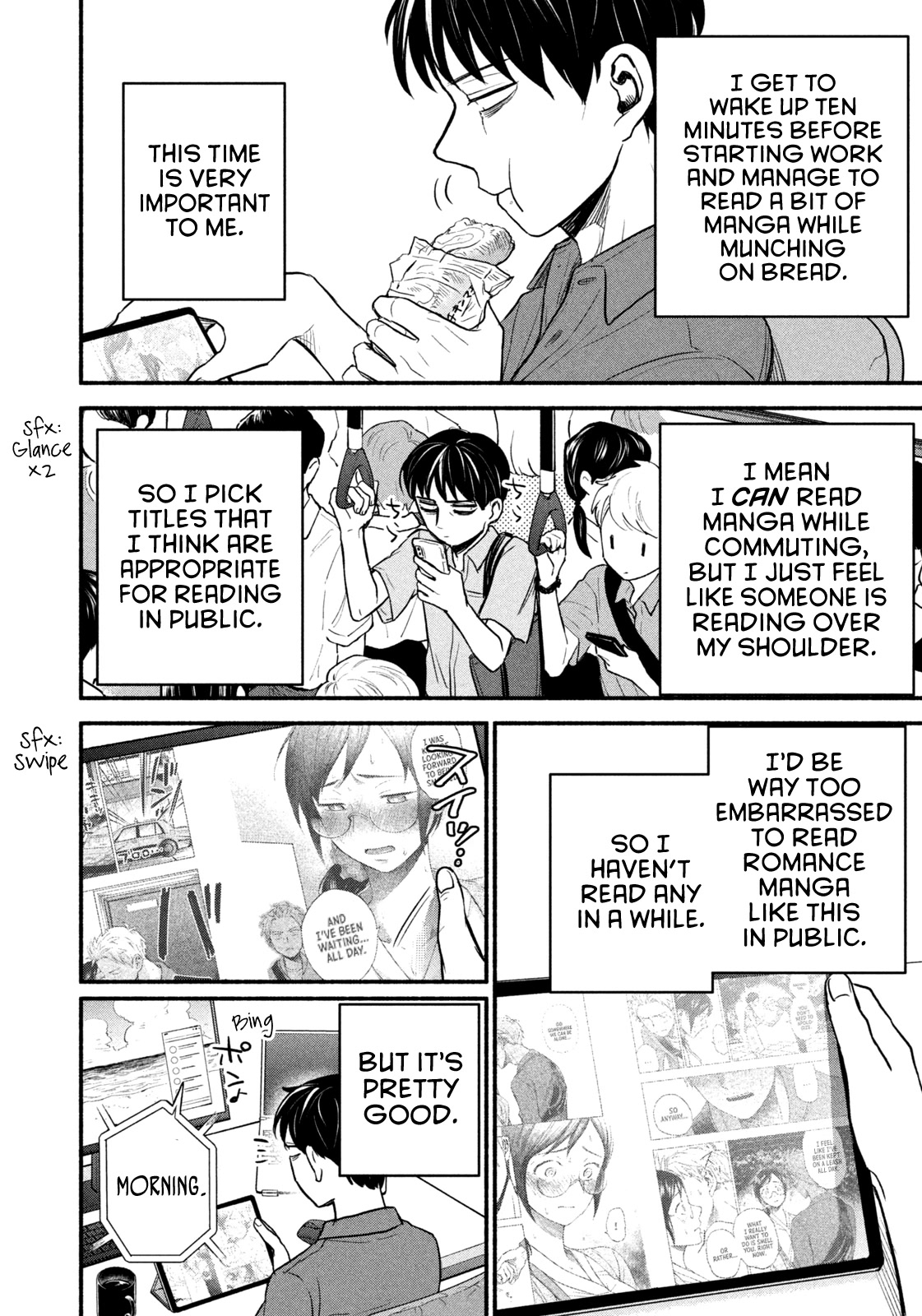 Telework Yotabanashi Chapter 4 page 2 - Chapter 4: A Drink Under The Moonlight