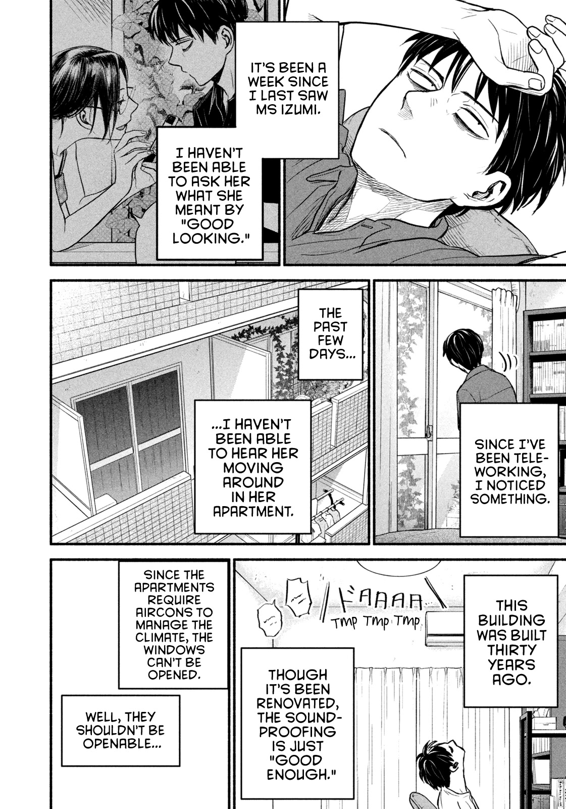 Telework Yotabanashi Chapter 4 page 4 - Chapter 4: A Drink Under The Moonlight