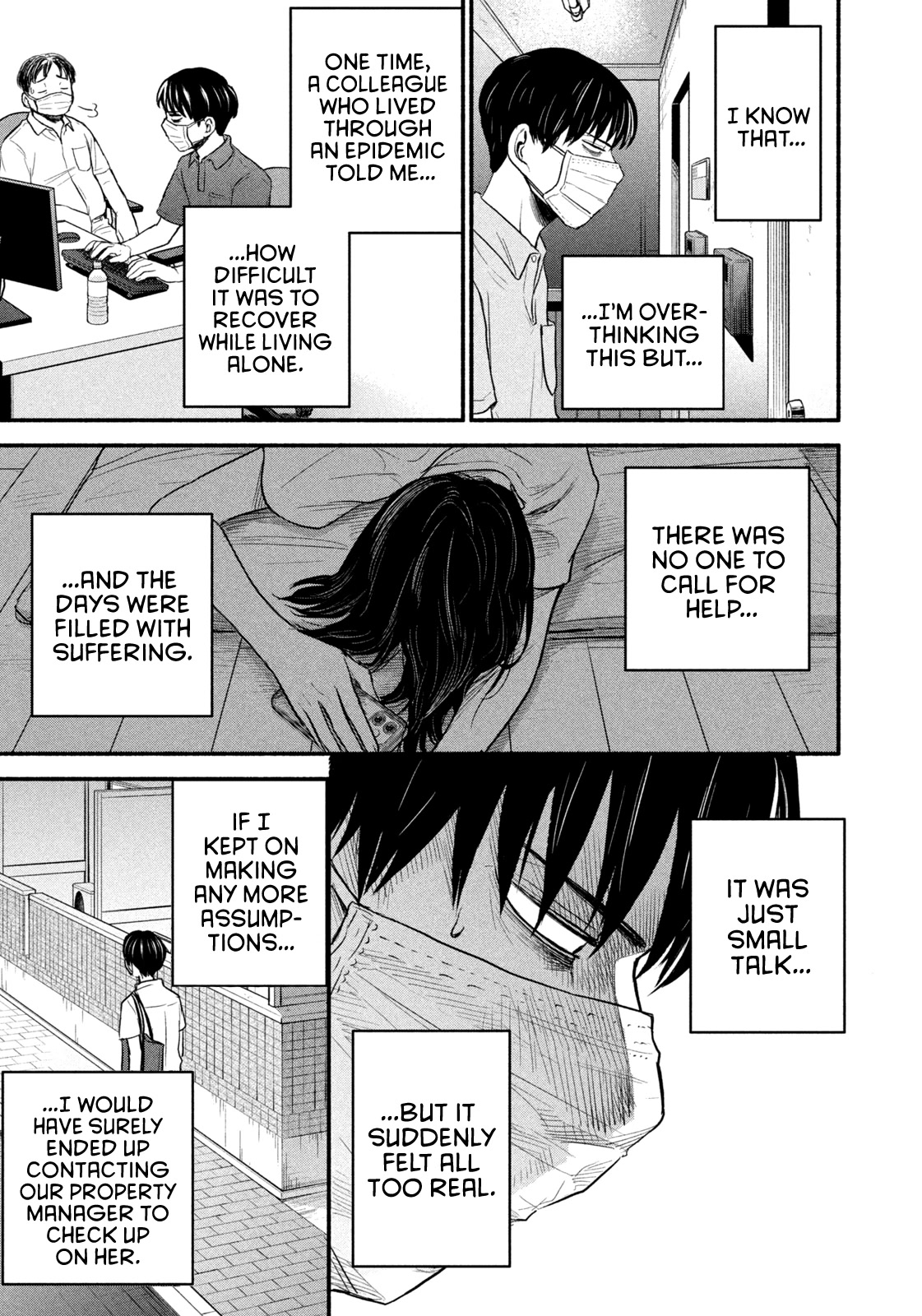Telework Yotabanashi Chapter 4 page 7 - Chapter 4: A Drink Under The Moonlight