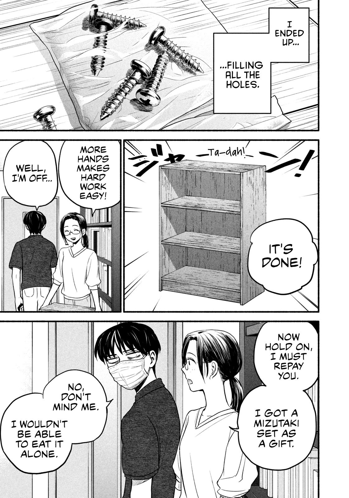 Telework Yotabanashi Chapter 7 page 9 - Chapter 7: Electric Screwdriver