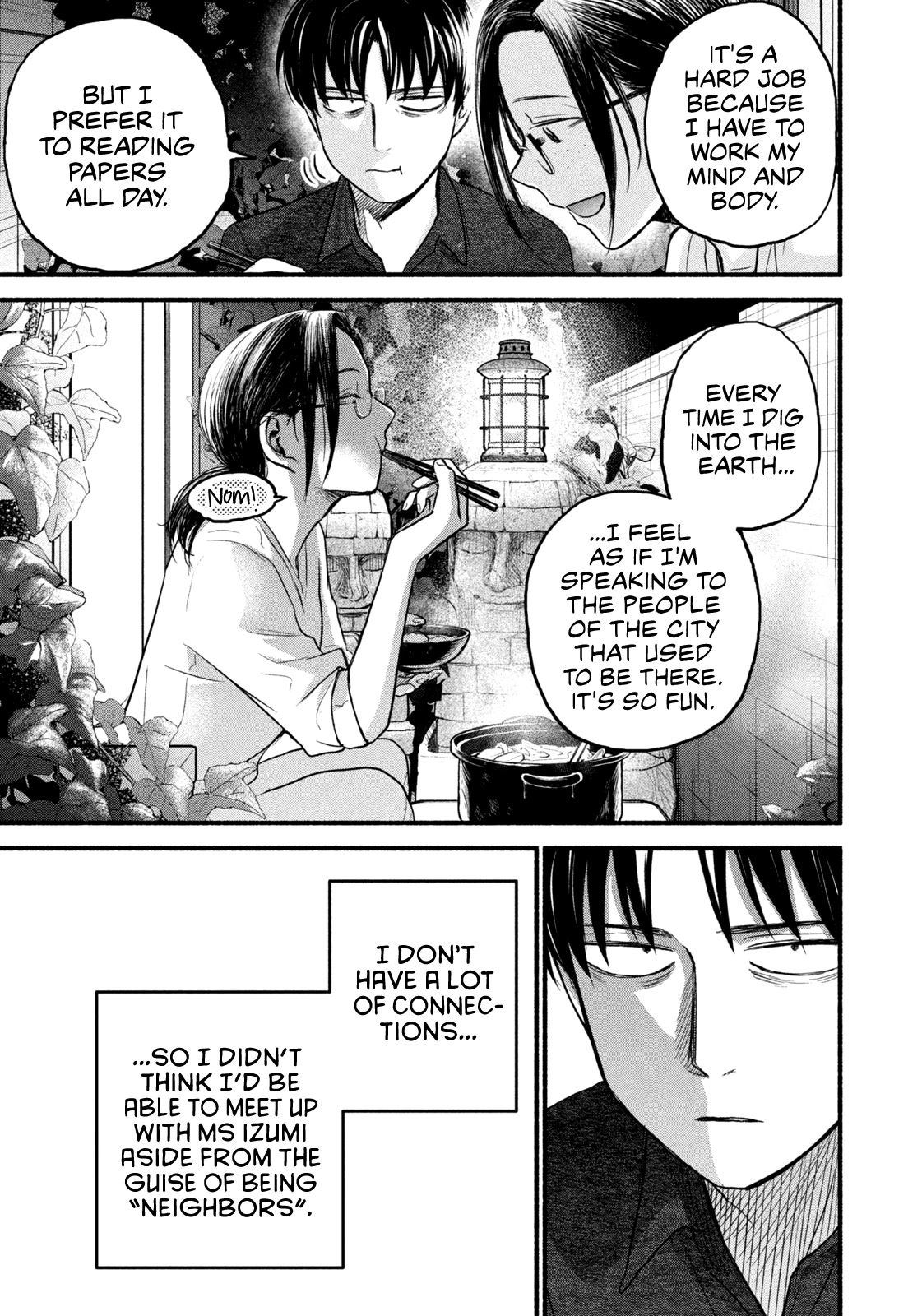 Telework Yotabanashi Chapter 8 page 3 - Chapter 8: Chicken Hotpot