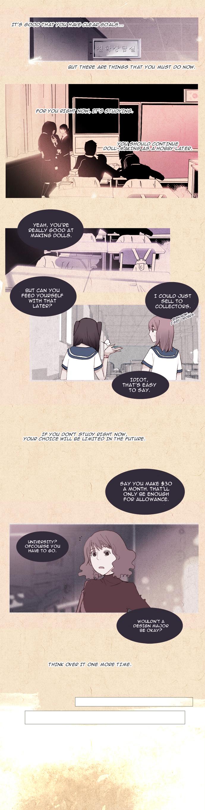 Telling Through the Colors Chapter 1 page 3 - Chapter 1 : First Story - Dye With Gardenias: Part One