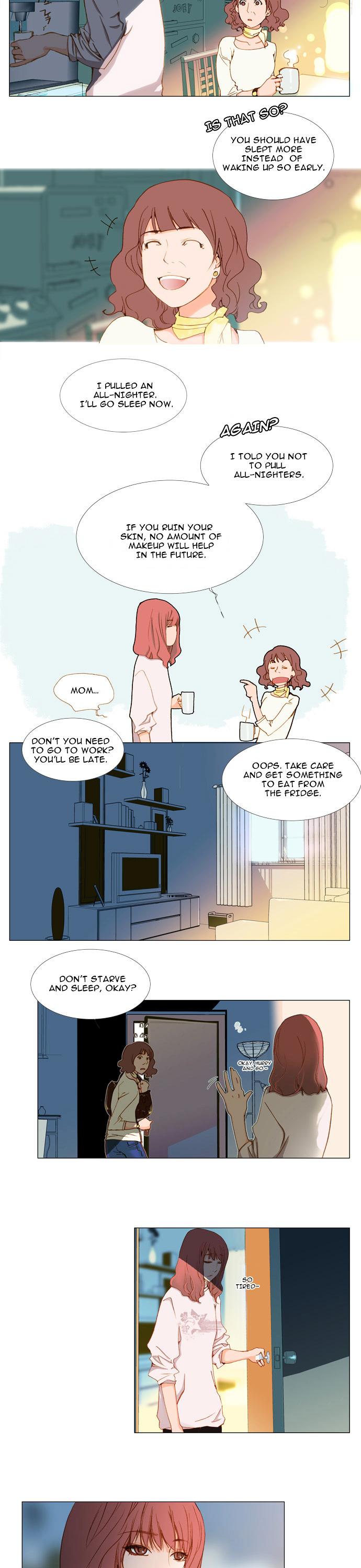 Telling Through the Colors Chapter 1 page 6 - Chapter 1 : First Story - Dye With Gardenias: Part One