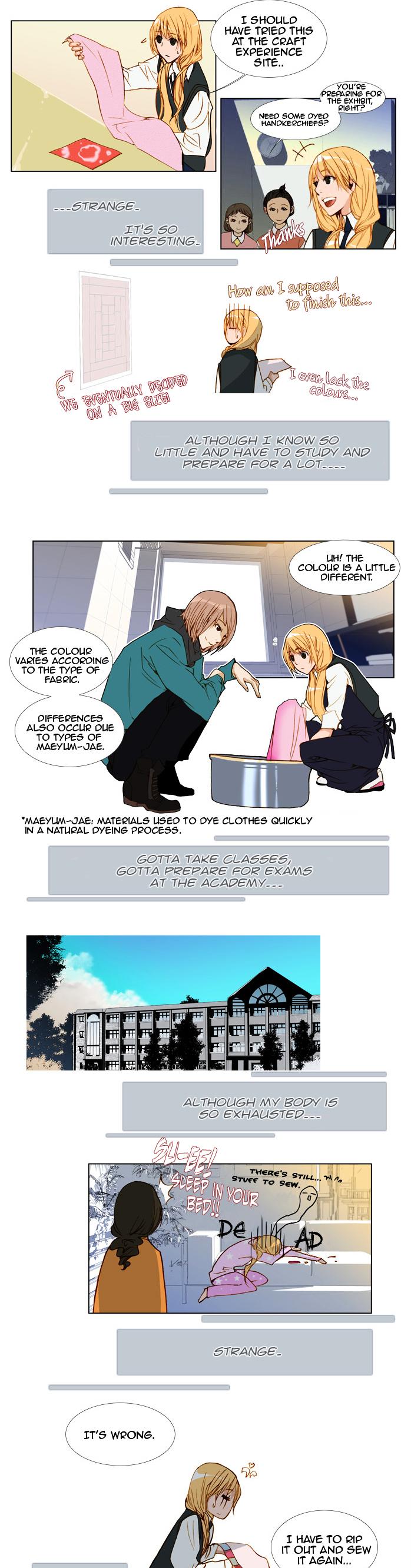 Telling Through the Colors Chapter 10 page 10 - Chapter 10 : Second Story - Imbued with Safflower: Part Four