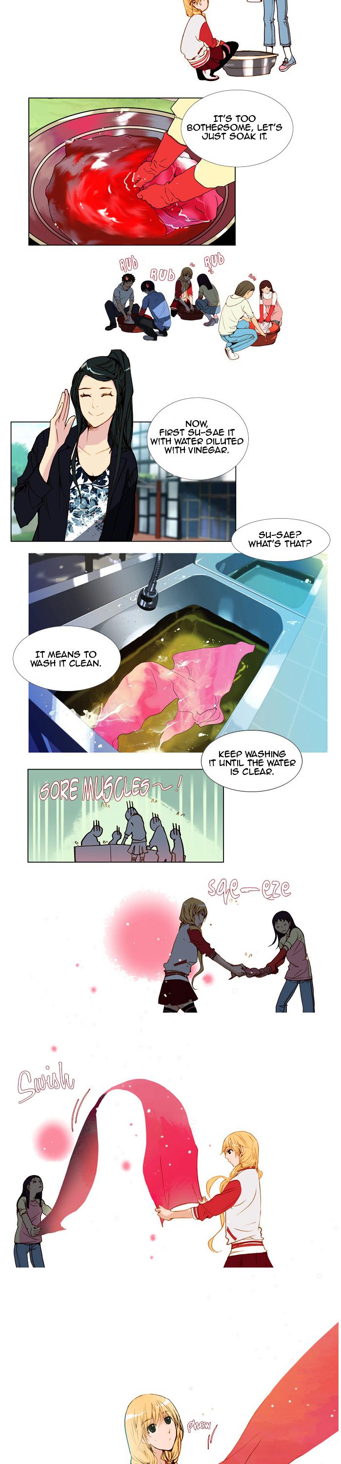 Telling Through the Colors Chapter 10 page 2 - Chapter 10 : Second Story - Imbued with Safflower: Part Four