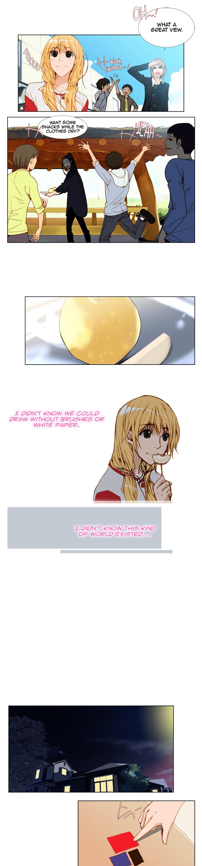 Telling Through the Colors Chapter 10 page 5 - Chapter 10 : Second Story - Imbued with Safflower: Part Four