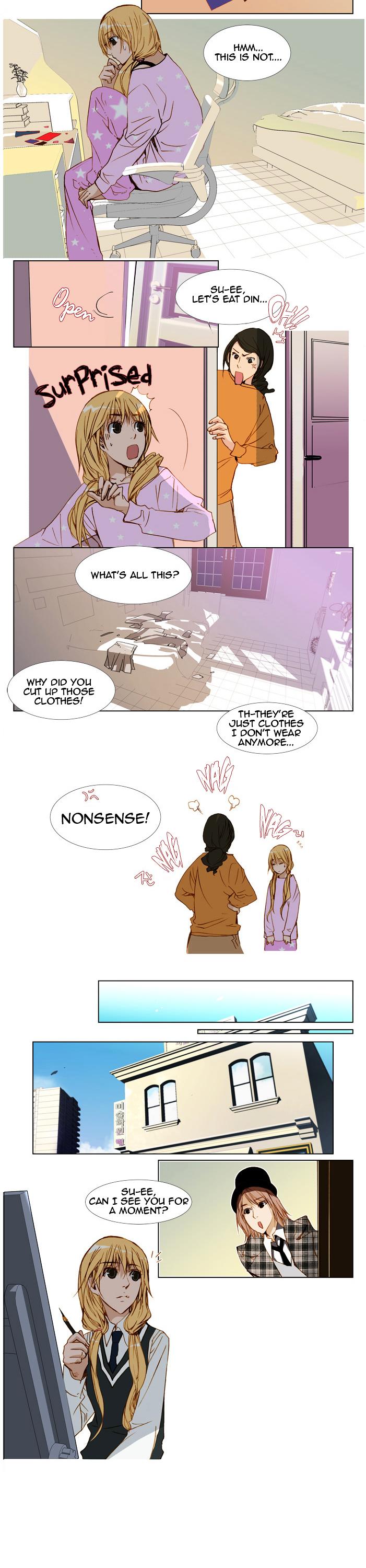 Telling Through the Colors Chapter 10 page 6 - Chapter 10 : Second Story - Imbued with Safflower: Part Four