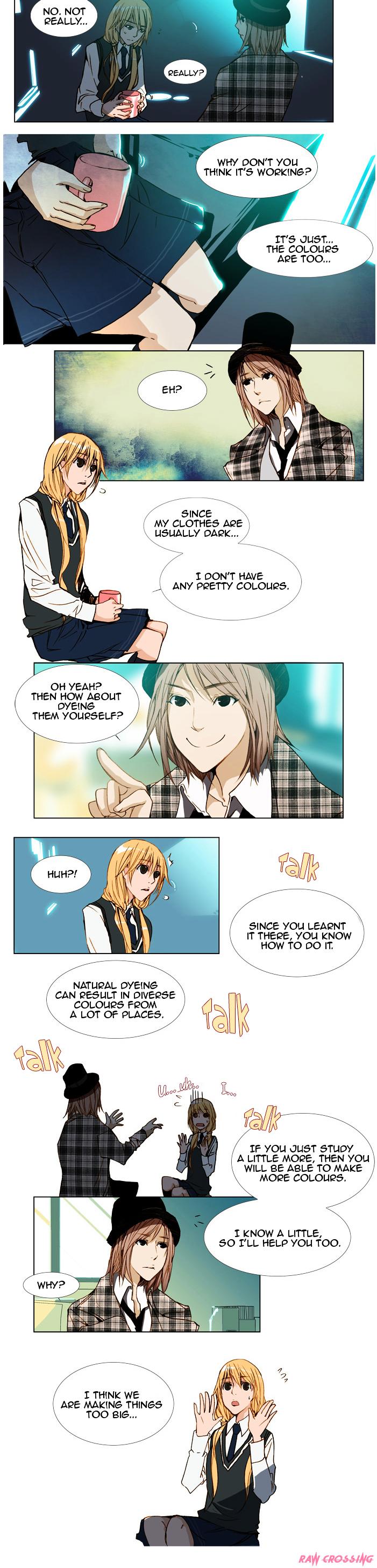 Telling Through the Colors Chapter 10 page 8 - Chapter 10 : Second Story - Imbued with Safflower: Part Four