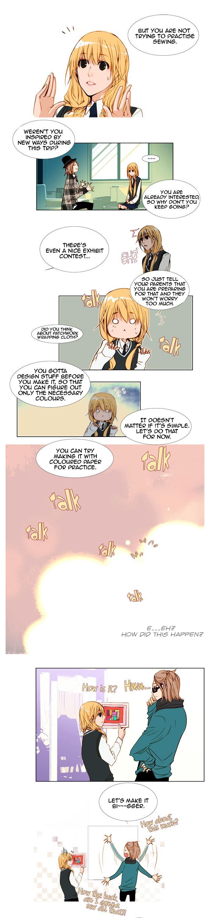 Telling Through the Colors Chapter 10 page 9 - Chapter 10 : Second Story - Imbued with Safflower: Part Four