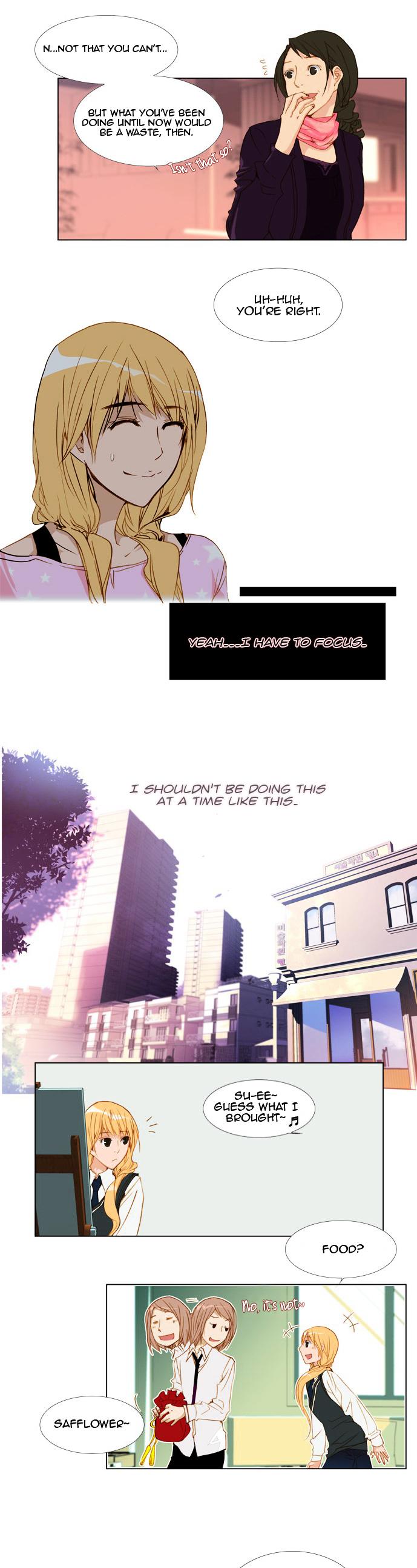 Telling Through the Colors Chapter 11 page 8 - Chapter 11 : Second Story - Imbued with Safflower: Part Five