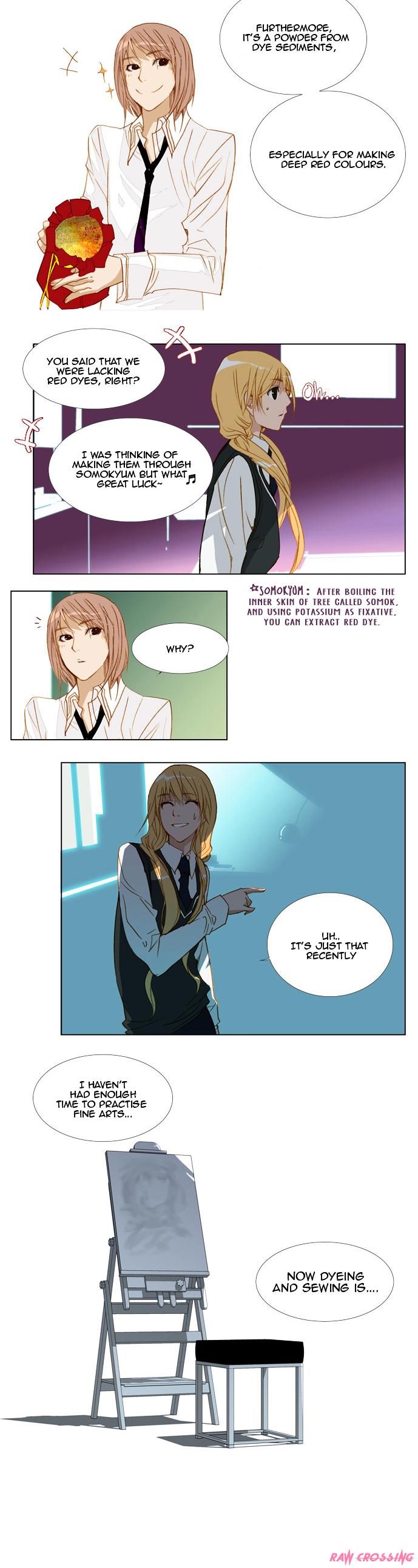 Telling Through the Colors Chapter 11 page 9 - Chapter 11 : Second Story - Imbued with Safflower: Part Five