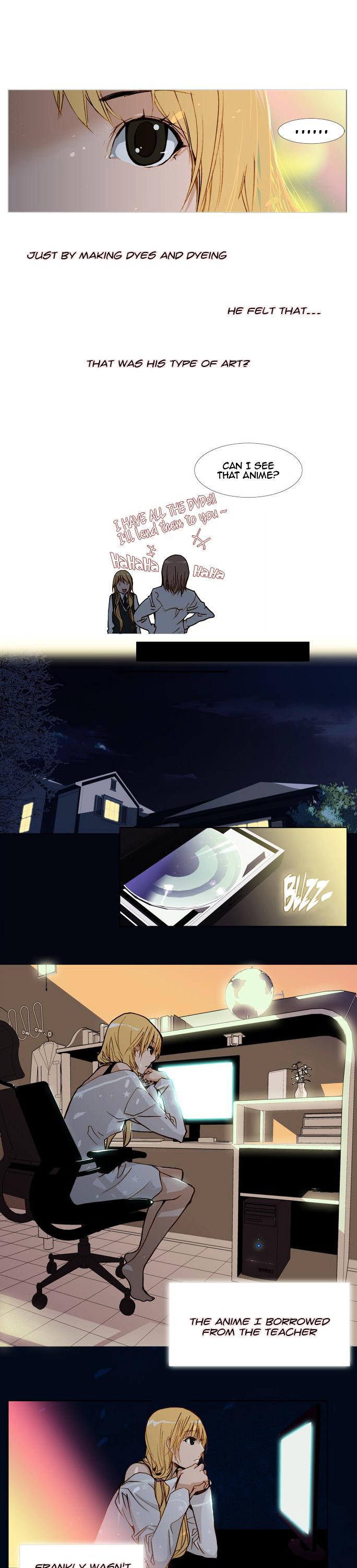 Telling Through the Colors Chapter 12 page 6 - Chapter 12 : Second Story - Imbued with Safflower: Part Six