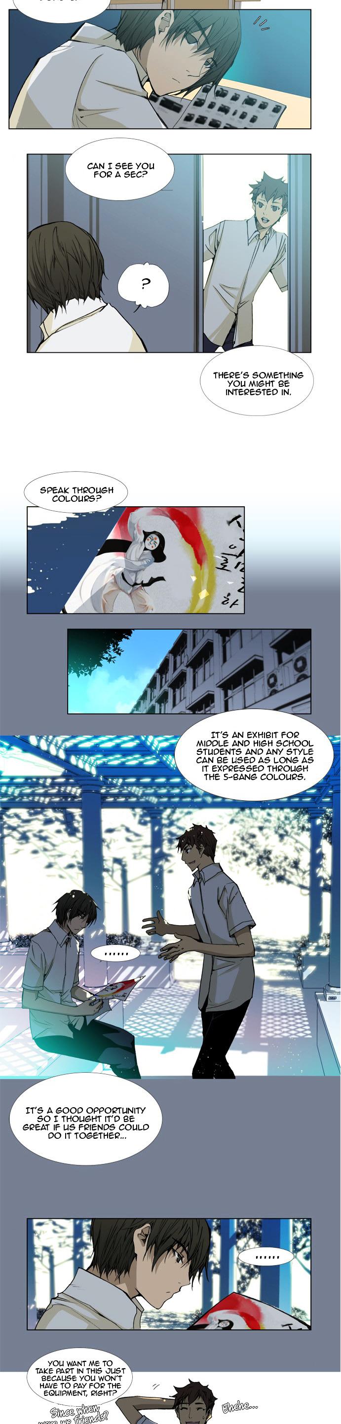 Telling Through the Colors Chapter 13 page 8 - Chapter 13 : Third Story - Jump Into Indigo: Part One