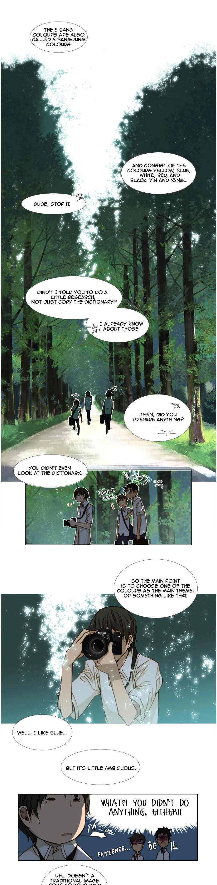 Telling Through the Colors Chapter 14 page 2 - Chapter 14 : Third Story - Jump Into Indigo: Part Two