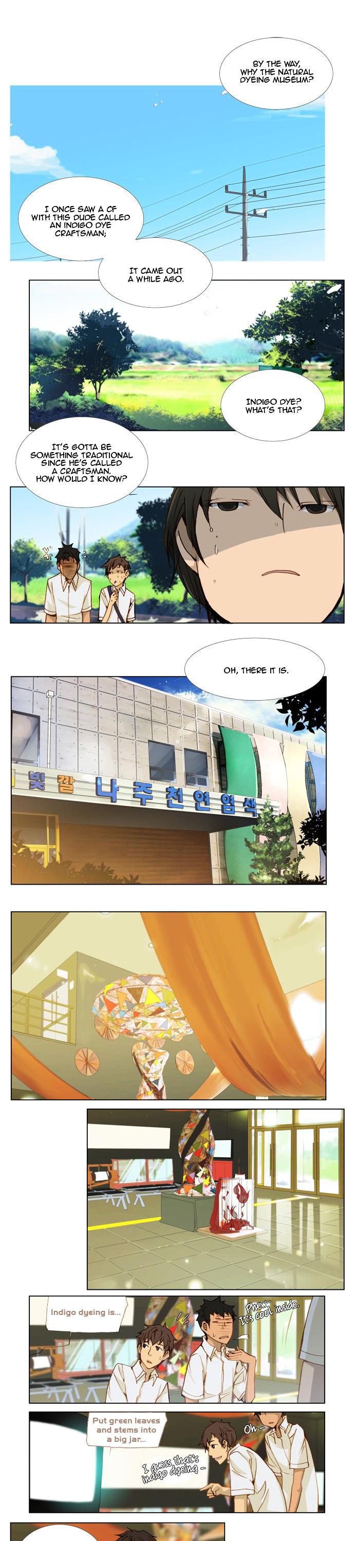 Telling Through the Colors Chapter 14 page 4 - Chapter 14 : Third Story - Jump Into Indigo: Part Two