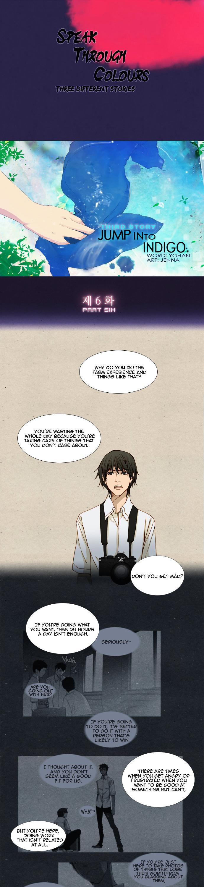 Telling Through the Colors Chapter 18 page 2 - Chapter 18 : Third Story - Jump Into Indigo: Part Six