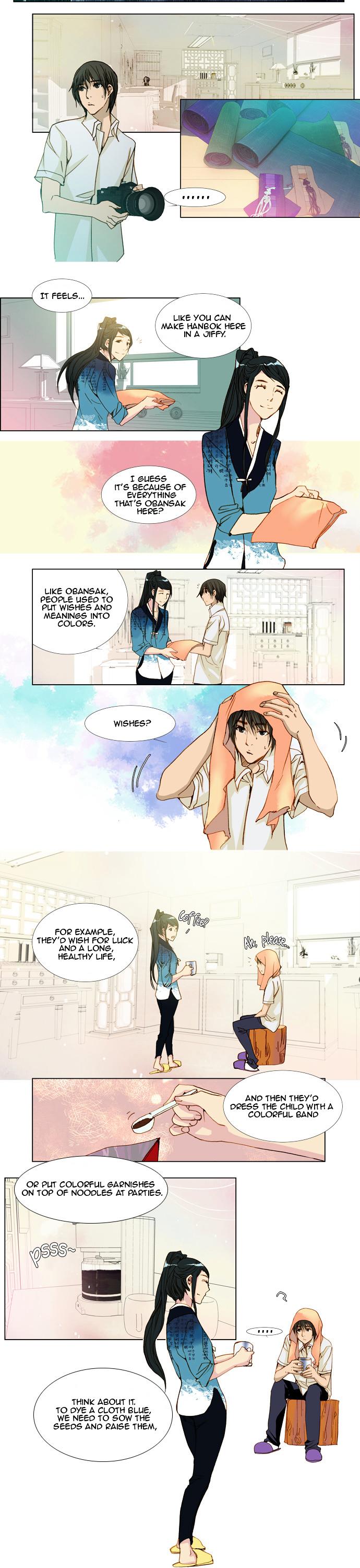 Telling Through the Colors Chapter 18 page 6 - Chapter 18 : Third Story - Jump Into Indigo: Part Six