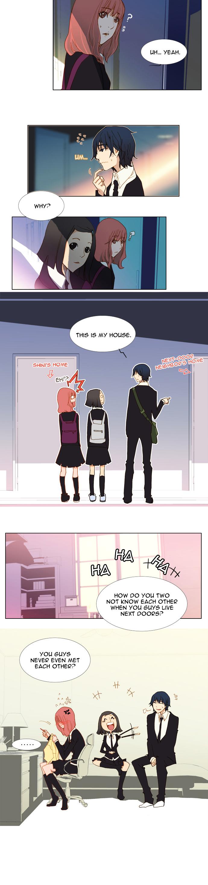 Telling Through the Colors Chapter 2 page 4 - Chapter 2 : First Story - Dye With Gardenias: Part Two