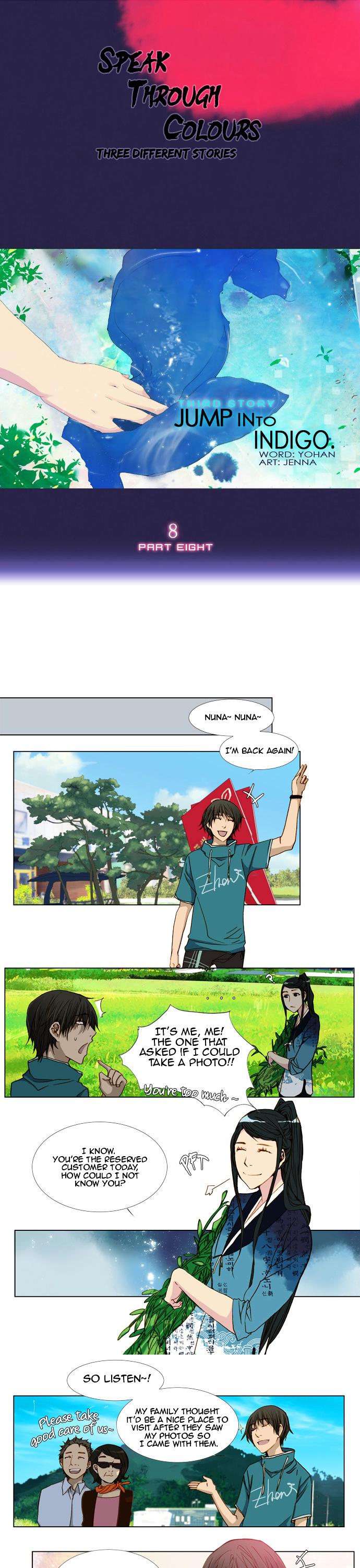 Telling Through the Colors Chapter 20 page 2 - Chapter 20 : Third Story - Jump Into Indigo: Part Eight