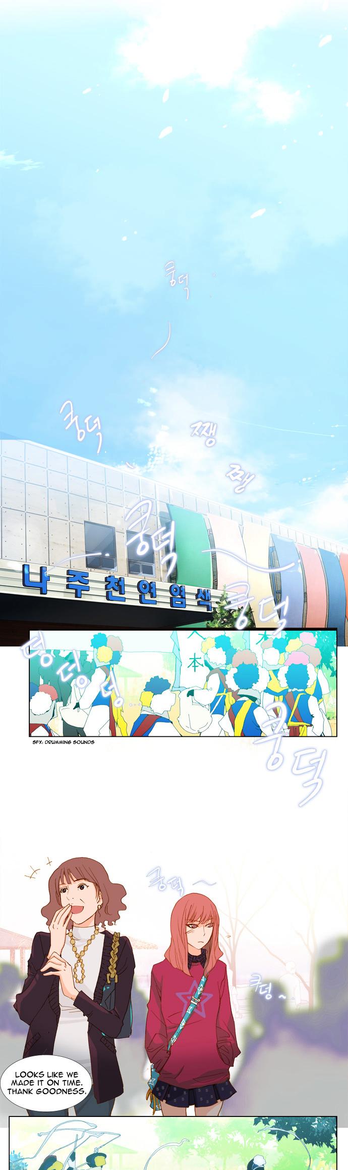 Telling Through the Colors Chapter 3 page 4 - Chapter 3 : First Story - Dye With Gardenias: Part Three
