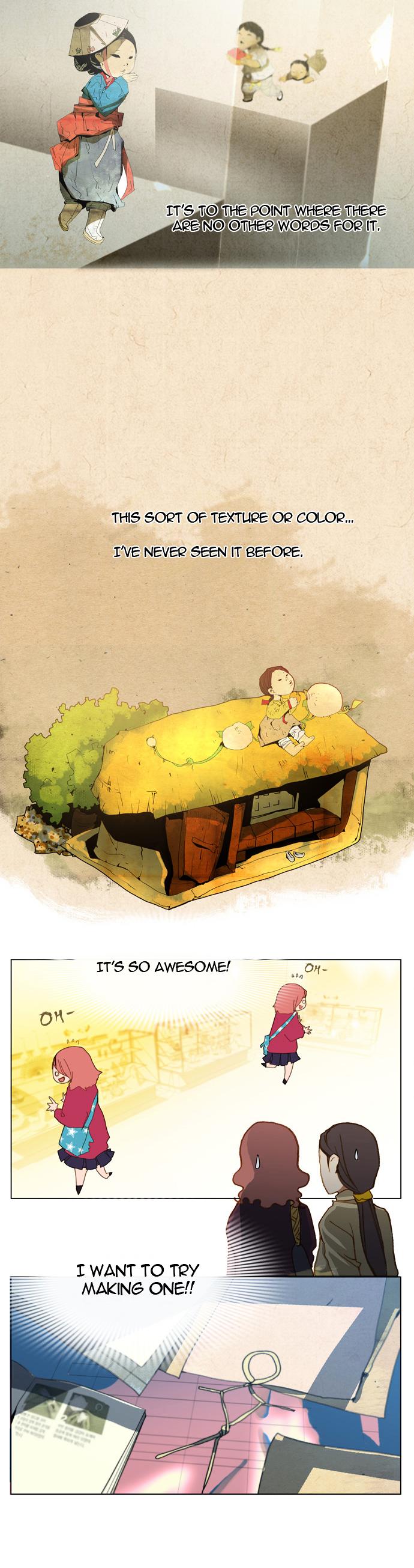 Telling Through the Colors Chapter 3 page 9 - Chapter 3 : First Story - Dye With Gardenias: Part Three