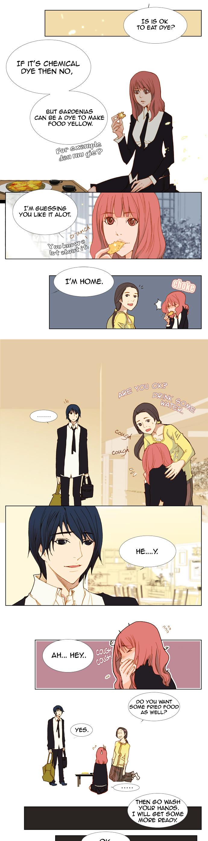 Telling Through the Colors Chapter 4 page 10 - Chapter 4 : First Story - Dye With Gardenias: Part Four
