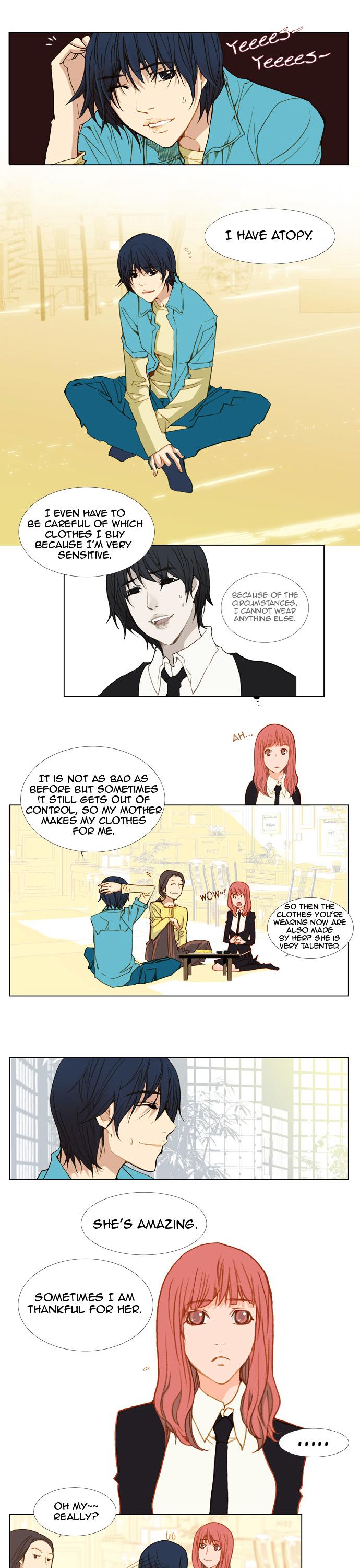 Telling Through the Colors Chapter 4 page 12 - Chapter 4 : First Story - Dye With Gardenias: Part Four