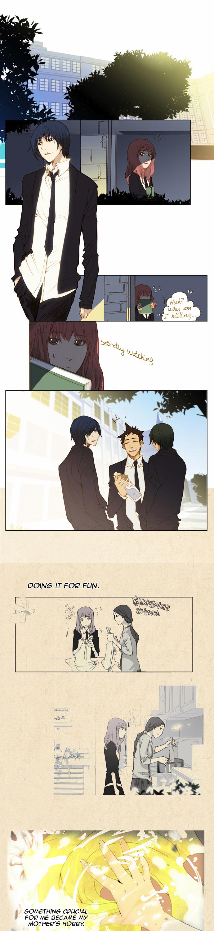 Telling Through the Colors Chapter 5 page 10 - Chapter 5 : First Story - Dye With Gardenias: Part Five