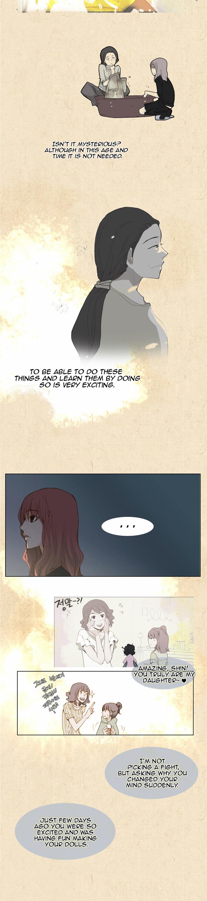 Telling Through the Colors Chapter 5 page 11 - Chapter 5 : First Story - Dye With Gardenias: Part Five