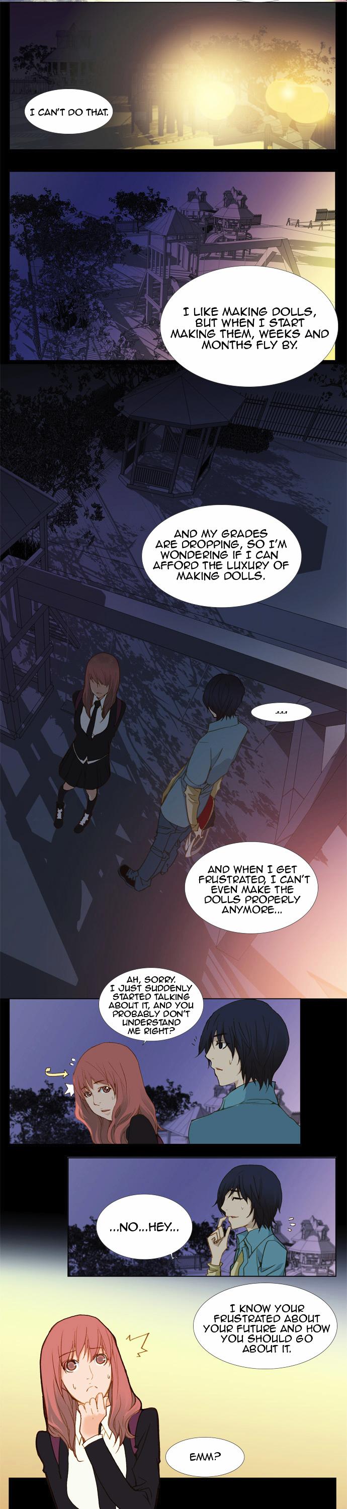 Telling Through the Colors Chapter 5 page 6 - Chapter 5 : First Story - Dye With Gardenias: Part Five