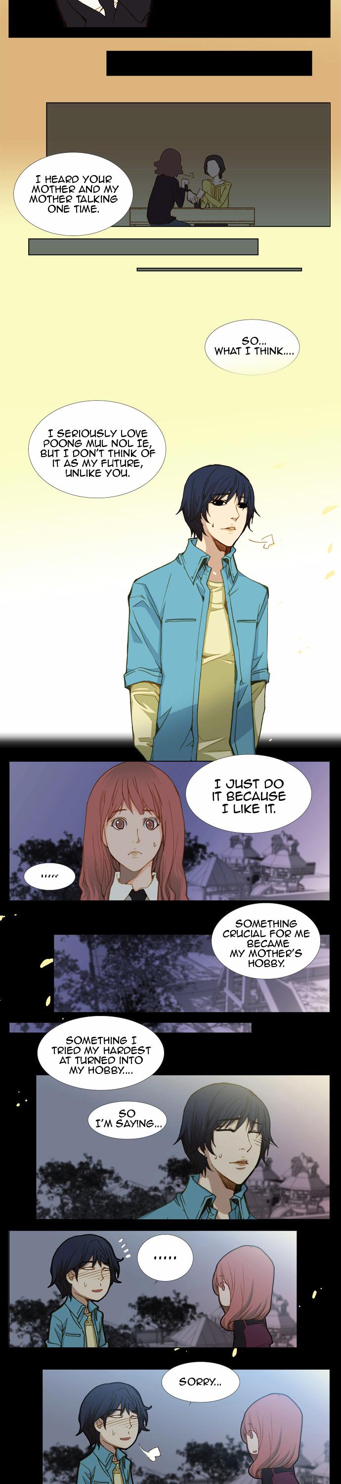 Telling Through the Colors Chapter 5 page 7 - Chapter 5 : First Story - Dye With Gardenias: Part Five