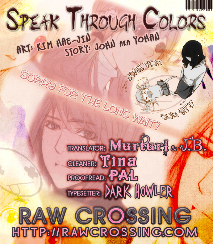 Telling Through the Colors Chapter 7 page 1 - Chapter 7 : Second Story - Imbued with Safflower: Part One