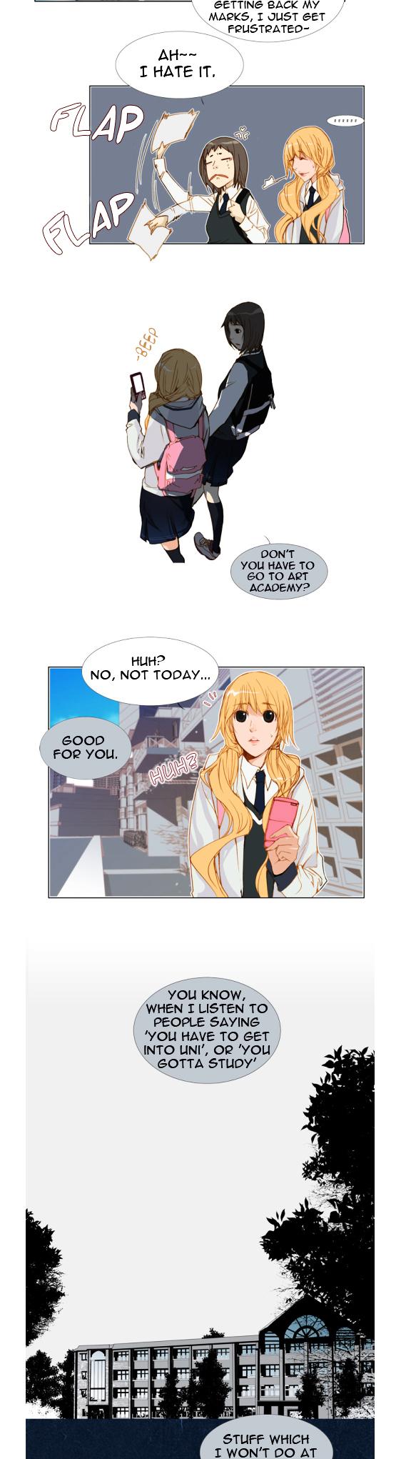 Telling Through the Colors Chapter 7 page 3 - Chapter 7 : Second Story - Imbued with Safflower: Part One