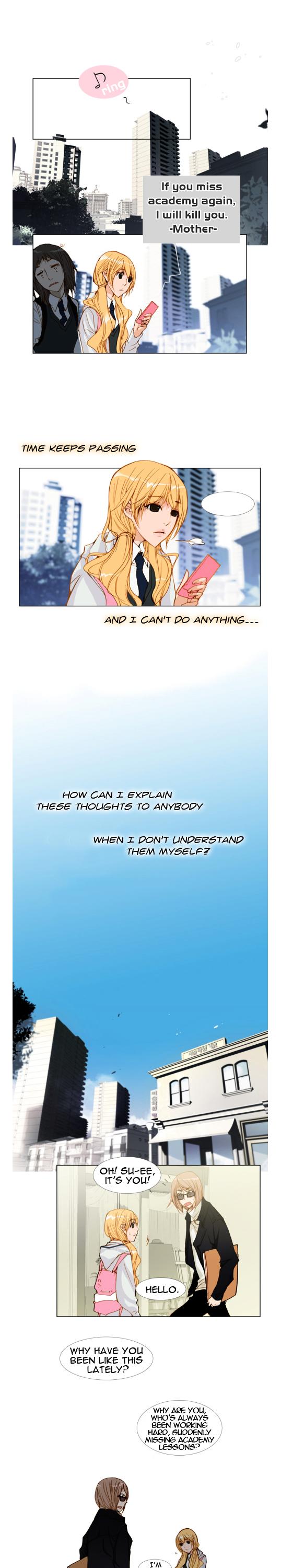 Telling Through the Colors Chapter 7 page 9 - Chapter 7 : Second Story - Imbued with Safflower: Part One