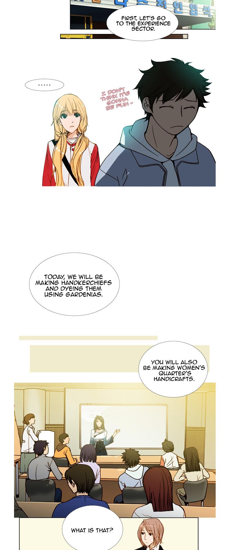 Telling Through the Colors Chapter 8 page 10 - Chapter 8 : Second Story - Imbued with Safflower: Part Two